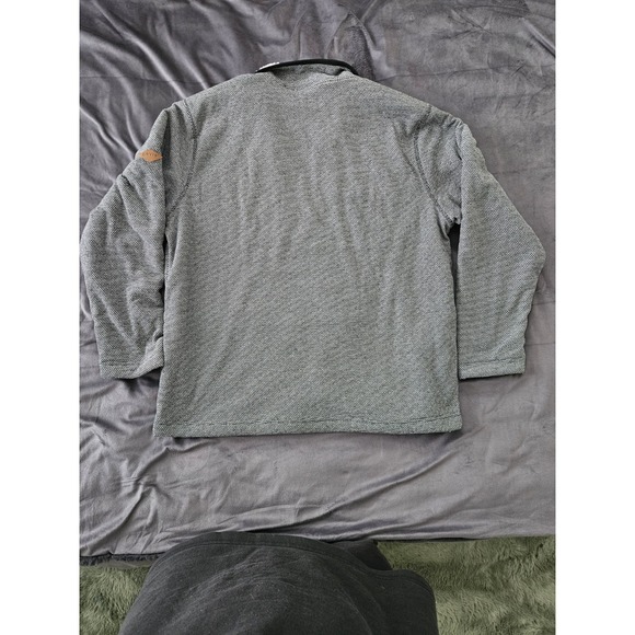 Orvis Classic Collection Men's XL Fleece 1/4 Zip Pullover Sweatshirt Gray - Picture 3 of 5